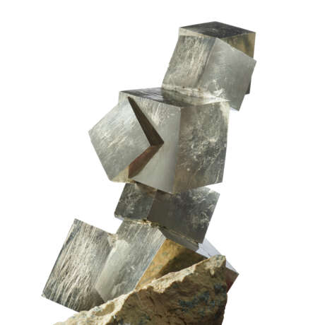 NATURAL CUBES OF PYRITE - photo 2