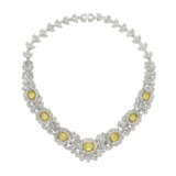 AN EXQUISITE GRAFF COLORED DIAMOND AND DIAMOND NECKLACE - photo 10