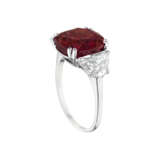 RUBY AND DIAMOND RING - photo 6