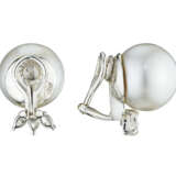 SET OF CULTURED PEARL AND DIAMOND JEWELRY - фото 7