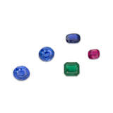 GROUP OF UNMOUNTED GEMSTONES - photo 1