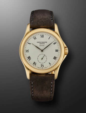 PATEK PHILIPPE, YELLOW GOLD WRISTWATCH WITH ENAMEL DIAL, RETAILED BY TIFFANY &CO, REF. 5115J - Foto 1