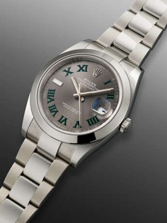 ROLEX, STAINLESS STEEL 'DATEJUST', REF. 126300 - фото 2