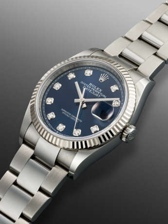 ROLEX, STAINLESS STEEL AND DIAMOND-SET 'DATEJUST', REF. 126234 - фото 2