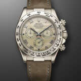 ROLEX, WHITE GOLD CHRONOGRAPH 'DAYTONA BEACH' WITH YELLOW MOTHER-OF-PEARL DIAL, REF. 116519 - photo 1