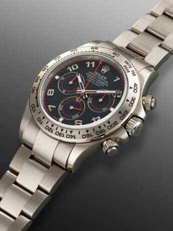ROLEX, WHITE GOLD CHRONOGRAPH 'DAYTONA' WITH GREY RACING DIAL, REF. 116509 - photo 2