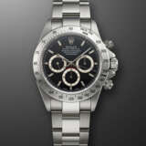 ROLEX, STAINLESS STEEL CHRONOGRAPH 'DAYTONA' WITH BLACK DIAL, REF. 16520 - Foto 1