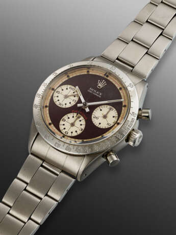 ROLEX, STAINLESS STEEL CHRONOGRAPH 'DAYTONA' WITH PAUL NEWMAN DIAL, REF. 6239 - Foto 2