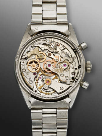 ROLEX, STAINLESS STEEL CHRONOGRAPH 'DAYTONA' WITH PAUL NEWMAN DIAL, REF. 6239 - фото 4