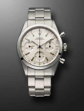 ROLEX, STAINLESS STEEL CHRONOGRAPH 'PRE-DAYTONA', REF. 6238 - photo 1