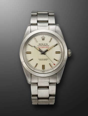 ROLEX, STAINLESS STEEL 'MILGAUSS', REF. 1019 - фото 1