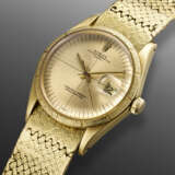 ROLEX, YELLOW GOLD 'OYSTER PERPETUAL DATE ZEPHYR', REF. 1510 - photo 2