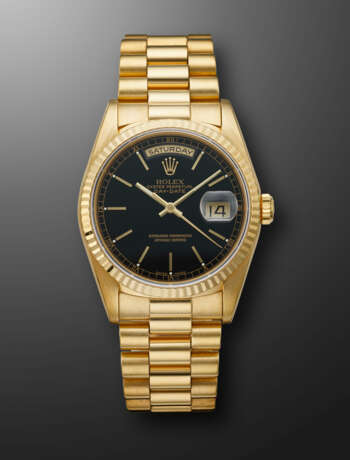 ROLEX, YELLOW GOLD 'DAY-DATE', REF. 18238 - photo 1