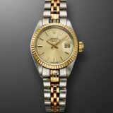 ROLEX, STAINLESS STEEL AND YELLOW GOLD 'OYSTER PERPETUAL DATE', REF. 6917 - фото 1