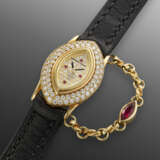 AUDEMARS PIGUET, YELLOW GOLD, DIAMOND AND RUBY-SET LADY WRISTWATCH, REF. 66553BA - photo 2