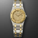 AUDEMARS PIGUET, STAINLESS STEEL AND YELLOW GOLD 'LADY ROYAL OAK', REF. 66351SA - photo 1