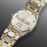AUDEMARS PIGUET, STAINLESS STEEL AND YELLOW GOLD 'LADY ROYAL OAK', REF. 66351SA - Foto 3