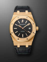 AUDEMARS PIGUET, PINK GOLD 'ROYAL OAK', REF. 15300OR, NO. 06