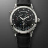 JAEGER-LECOULTRE, STAINLESS STEEL 'MASTER CONTROL GEOGRAPHIC', REF. 142.8.92.S - фото 1