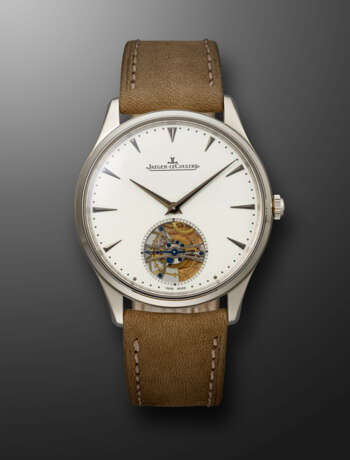 JAEGER-LECOULTRE, WHITE GOLD TOURBILLON 'MASTER ULTRA THIN TOURBILLON', REF. 174.3.34.S - фото 1