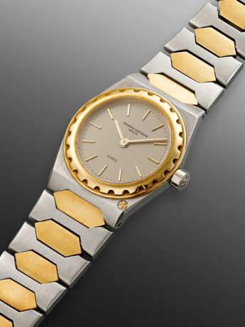 VACHERON CONSTANTIN, STAINLESS STEEL AND YELLOW GOLD LADY WRISTWATCH, REF. 222 - photo 2