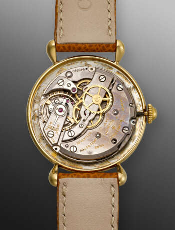 VACHERON CONSTANTIN, YELLOW GOLD WRISTWATCH WITH TEARDROP LUGS - фото 5