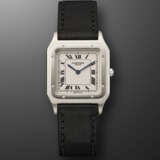 CARTIER, PLATINUM 'SANTOS DUMONT', REF. 1575 - фото 2