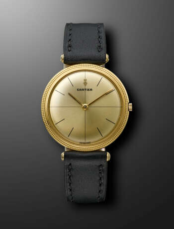 CORUM, MADE FOR CARTIER, YELLOW GOLD WRISTWATCH - Foto 1