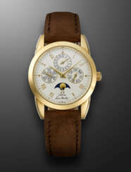 OMEGA, YELLOW GOLD PERPETUAL CALENDAR 'LOUIS BRANDT' WITH MOON PHASES AND LEAP YEAR INDICATION, REF. 1750300