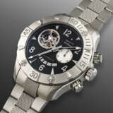 ZENITH, STAINLESS STEEL CHRONOGRAPH 'EL PRIMERO DEFY CLASSIC OPEN' WITH POWER RESERVE INDICATION, REF. 03.0526.4021 - photo 2