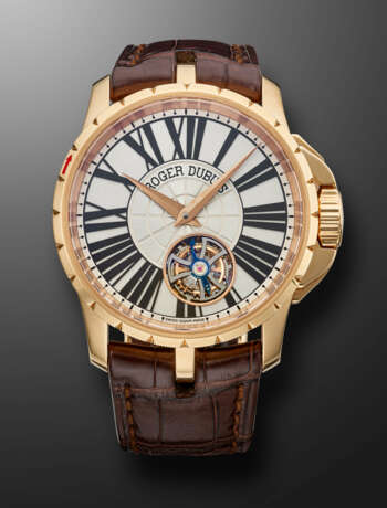 ROGER DUBUIS, PROTOTYPE PINK GOLD MINUTE REPEATING TOURBILLON 'EXCALIBUR', REF. RDDBEX0072 - Foto 1