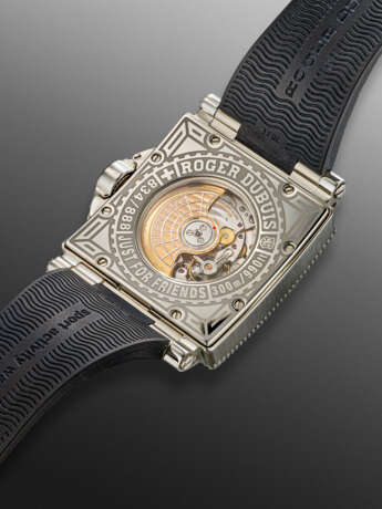 ROGER DUBUIS, LIMITED EDITION STAINLESS STEEL 'ACQUAMARE', 'JUST FOR FRIENDS', NO. 834/888 - фото 3