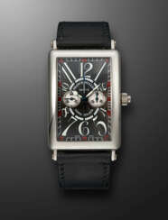 FRANCK MULLER, PLATINUM MONOPUSHER CHRONOGRAPH 'LONG ISLAND', REF. 1100 MP, NO. 07
