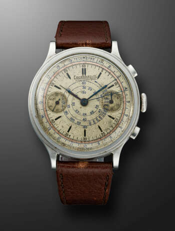 EBERHARD & CO, STAINLESS STEEL MULTISCALE CHRONOGRAPH - photo 1