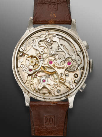 EBERHARD & CO, STAINLESS STEEL MULTISCALE CHRONOGRAPH - фото 4