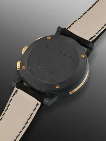 BULGARI, LIMITED EDITION CARBONGOLD CHRONOGRAPH 'GENEVA', REF. BB 38 CL CH, NO. 592/999 - photo 3