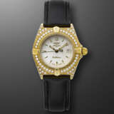 BREITLING, YELLOW GOLD AND DIAMOND-SET 'CALLISTINO' WITH MOTHER-OF-PEARL DIAL, REF. K52043 - photo 1
