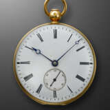 BREGUET, YELLOW GOLD QUARTER REPEATER KEY-WOUND OPENFACE POCKET WATCH, NO. 3892 - Foto 1