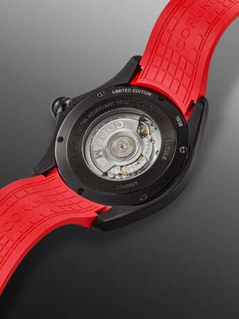 CORUM, LIMITED EDITION PVD-COATED STAINLESS STEEL JOKER 'BUBBLE', REF. 08.0009, NO. 16/38 - фото 2