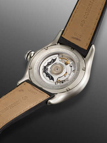 CORUM, LIMITED EDITION STAINLESS STEEL 'BUBBLE BAT', REF. 82.150.20 - photo 3