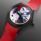 CORUM, LIMITED EDITION PVD-COATED STAINLESS STEEL JOKER 'BUBBLE', REF. 08.0009, NO. 16/38 - photo 3