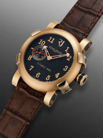 ROMAIN JEROME, PINK GOLD, STAINLESS STEEL AND TITANIUM 'TITANIC-DNA', REF. T.222BB.00 - photo 2