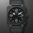 BELL & ROSS, PVD-COATED STAINLESS STEEL 'AVIATION TYPE / MILITARY SPEC', REF. BR01-92-S - Аукционные цены