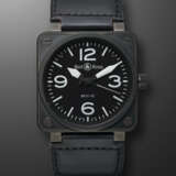 BELL & ROSS, PVD-COATED STAINLESS STEEL 'AVIATION TYPE / MILITARY SPEC', REF. BR01-92-S - photo 1
