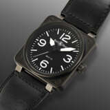 BELL & ROSS, PVD-COATED STAINLESS STEEL 'AVIATION TYPE / MILITARY SPEC', REF. BR01-92-S - photo 2