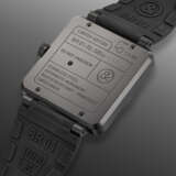 BELL & ROSS, LIMITED EDITION PVD-COATED STAINLESS STEEL WRISTWATCH, REF. BR01-92-SBLU, NO. 184/500 - Foto 3