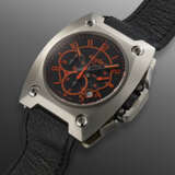 WYLER, LIMITED EDITION STAINLESS STEEL, TITANIUM AND CARBON FIBER CHRONOGRAPH 'CODE R', NO. 1427/3999 - photo 3