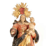 Madonna und Christuskind mit schwebenden Nimben - photo 2