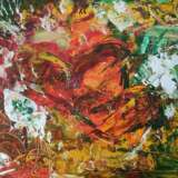 Flying Soul акрил на холсте на картоне Painting with acrylic Abstract Expressionism Абстракция поталь Russia 2023 - photo 2