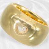 Massiver, luxuriöser Chopard Designer Goldschmiedering "Happy Diamonds", Markenschmuck aus 18K Gold - Foto 2
